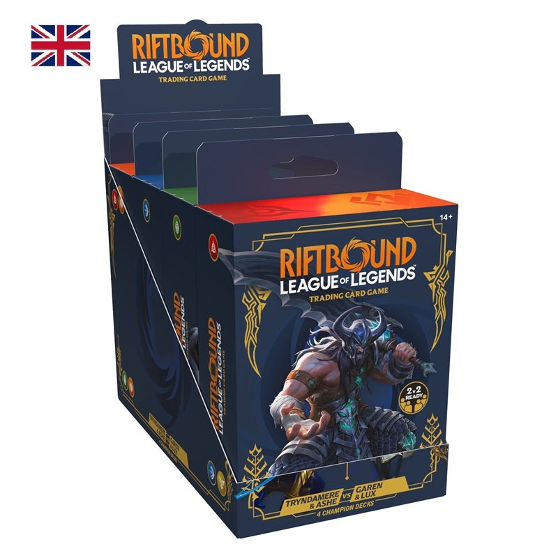 Riftbound Legacy &ndash; Lot de 4 Champion Decks (EN)