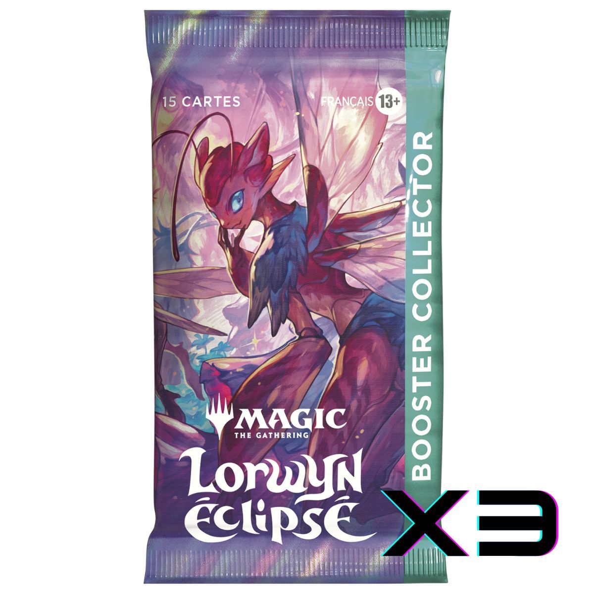 Lorwyn Eclips&eacute; - FR - 3 Boosters Collector - Magic the Gathering - ECL