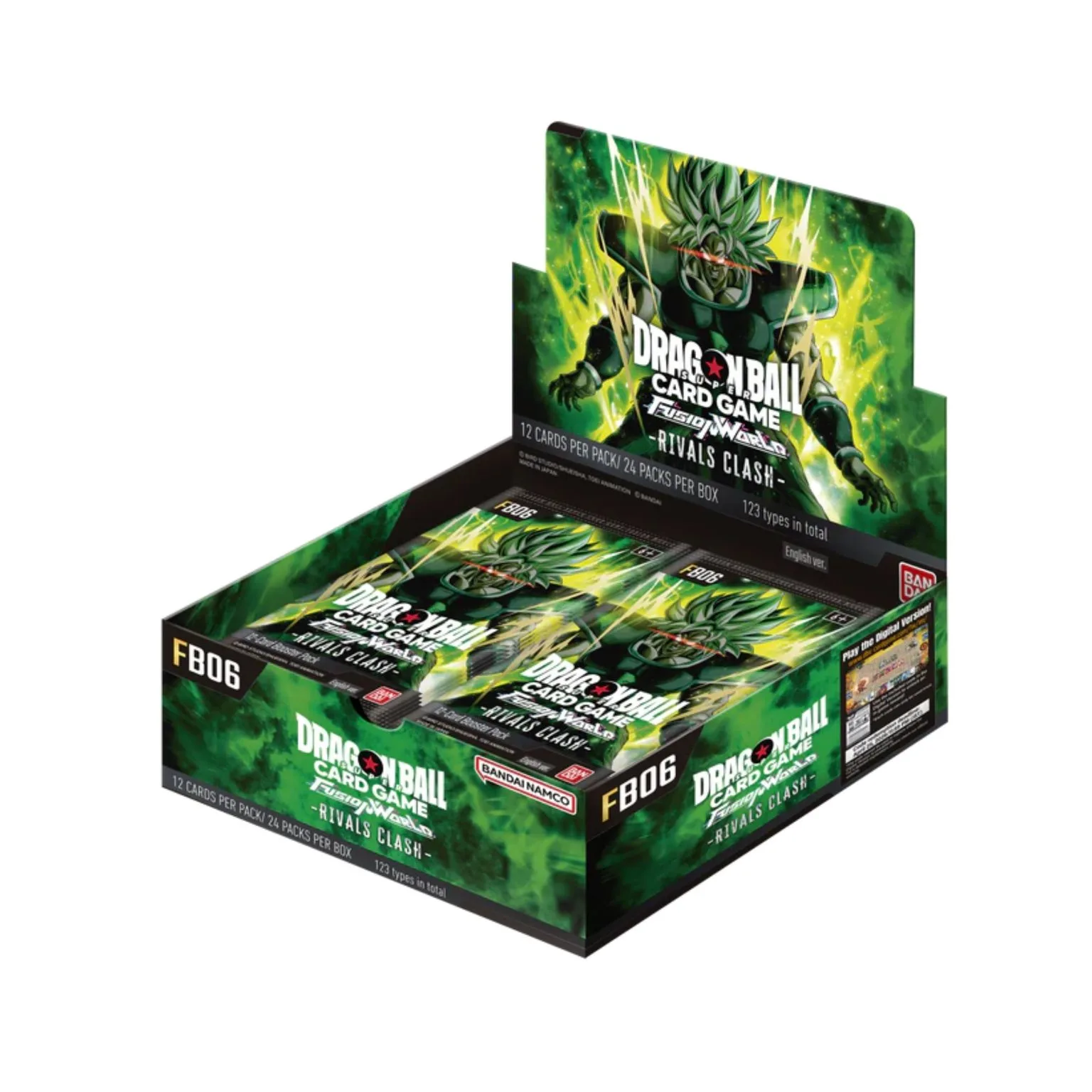Display 24 Boosters Dragon Ball Super CG Fusion World - FB06 Rivals Clash (EN)