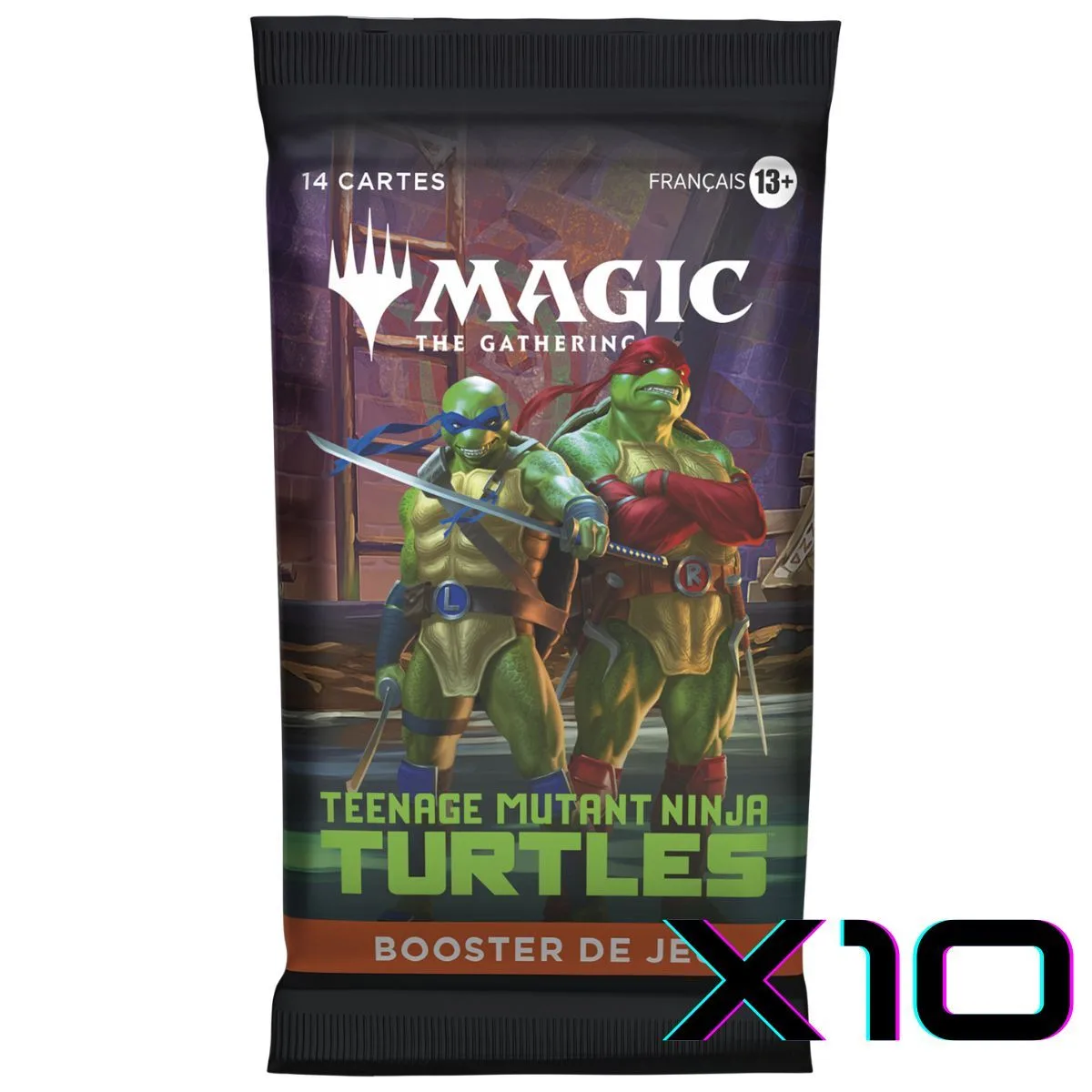 Tortues Ninja - FR - Lot de 10 Boosters Play - Magic: The Gathering&reg; | Teenage Mutant Ninja Turtles - TMT