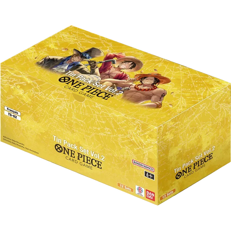 Boite de 12 Tin Pack One Piece Vol 2 (FR)