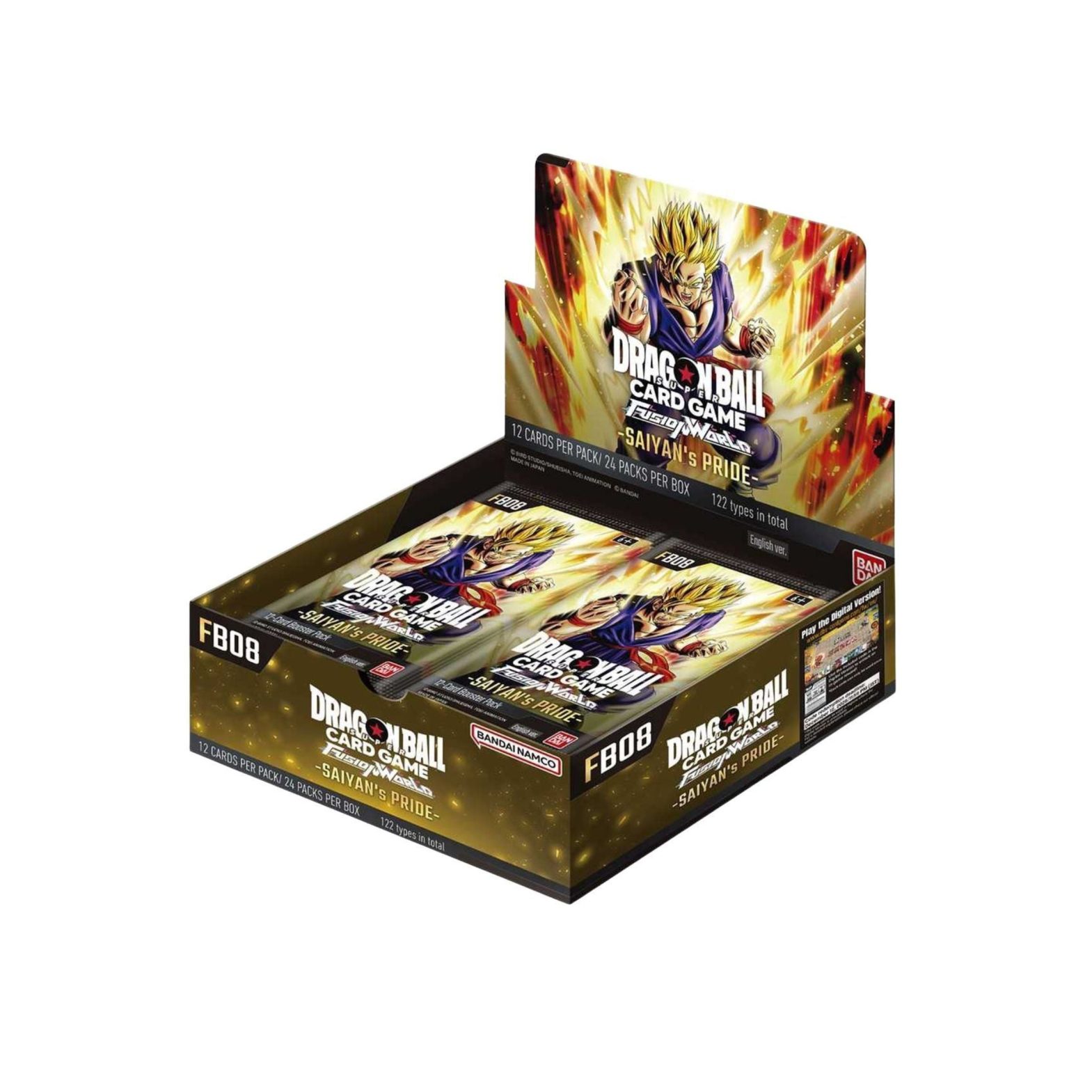 Display 24 Boosters Dragon Ball Super CG Fusion World - FB08 (EN)