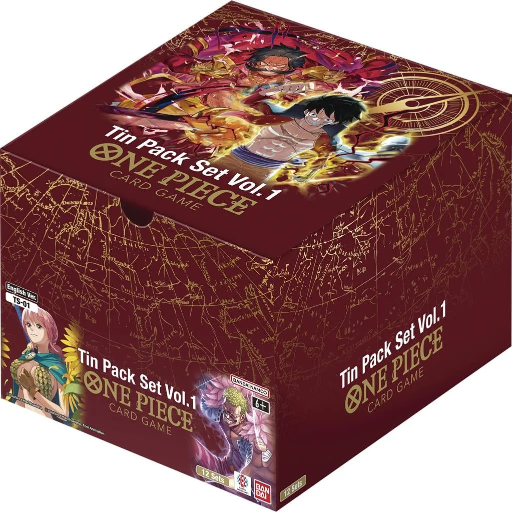 Boite de 12 Tin Pack One Piece Vol.1 (FR)