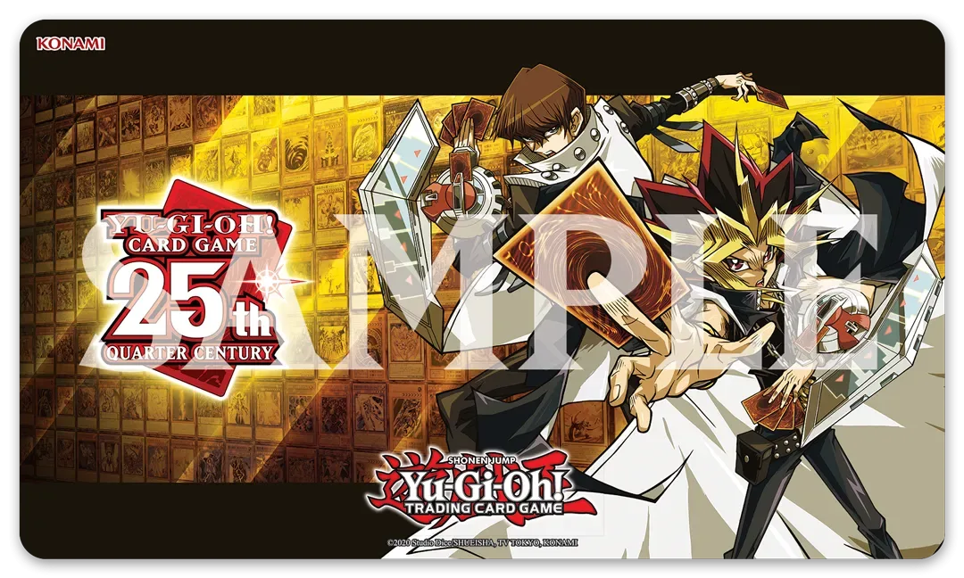 Tapis de jeu officiel Yu-Gi-Oh! Yugi & Kaiba Quarter Century