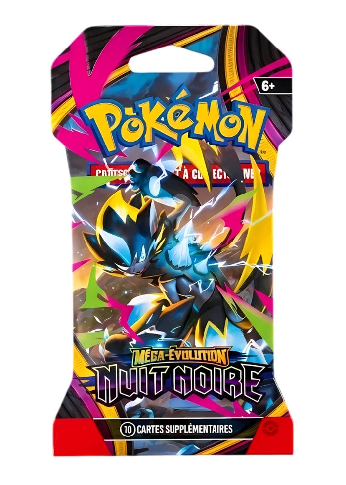 Booster sous blister Pok&eacute;mon Nuit Noire ME05 (FR)