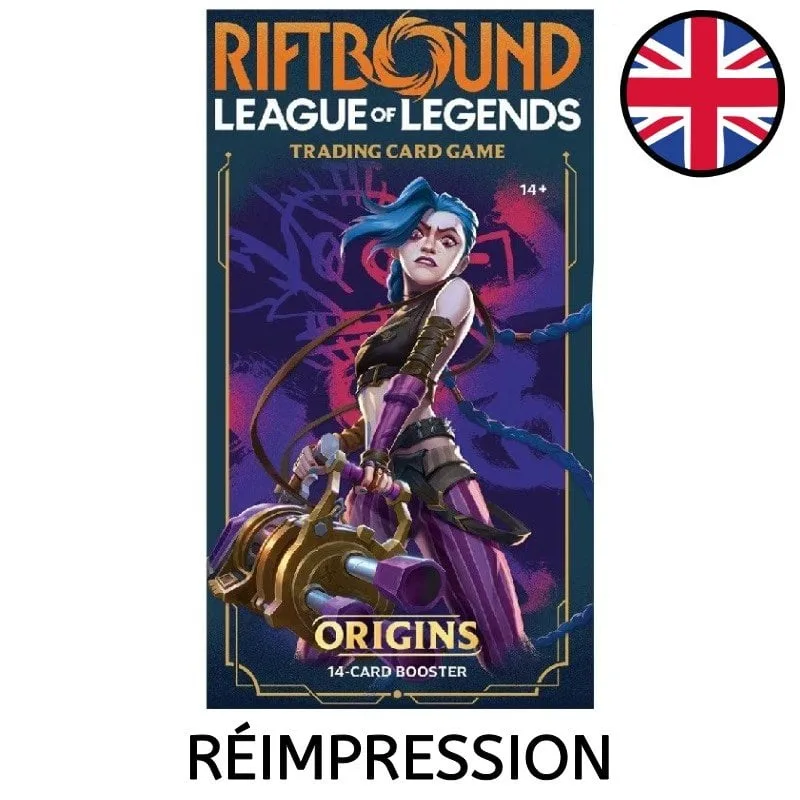 Riftbound &ndash; Booster Origins R&eacute;impression &ndash; EN