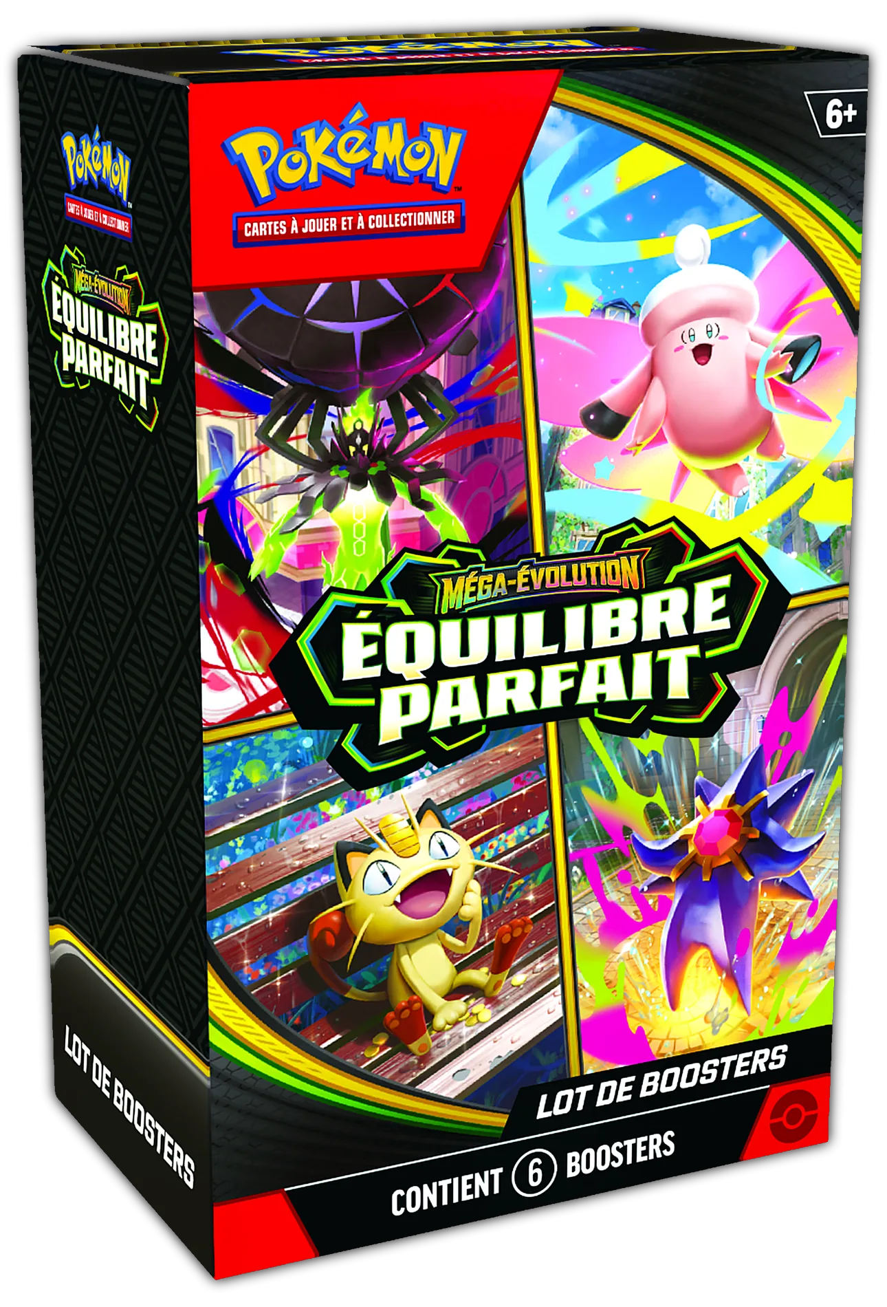 Lot de 6 boosters (Bundle) Pok&eacute;mon &Eacute;quilibre Parfait ME03 (FR)