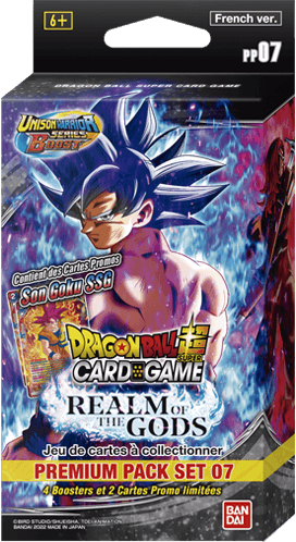 Dragon Ball Super Masters &ndash; Premium Pack PP07 Realm of the Gods &ndash; FR