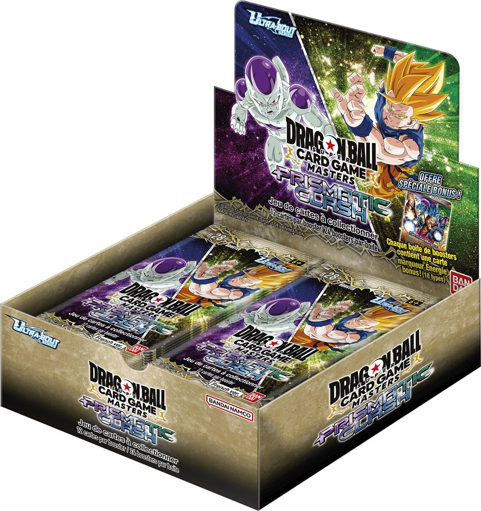 Dragon Ball Super Masters &ndash; Display 24 boosters Prismatic Clash B28 &ndash; FR
