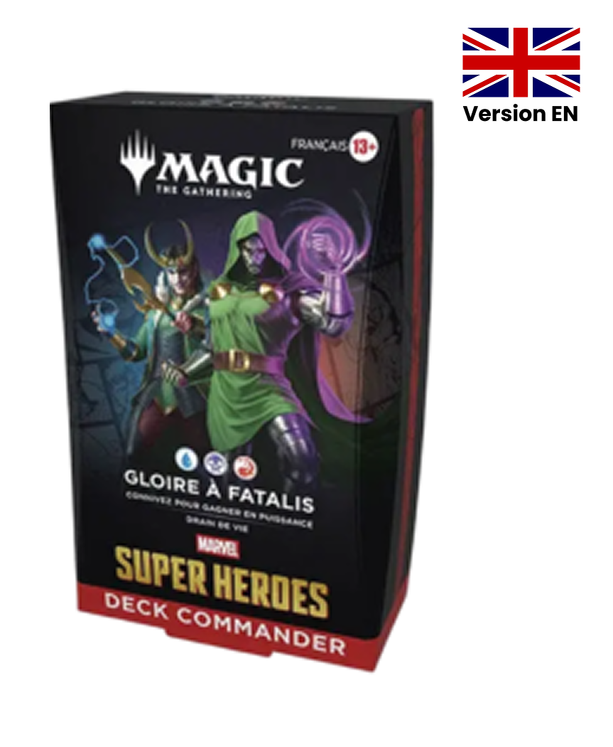 Deck Commander Magic Marvel Super Heroes &ndash; Gloire &agrave; Fatalis (EN)