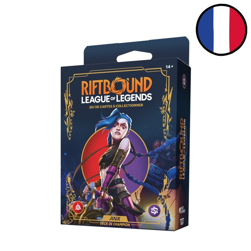 Riftbound &ndash; Deck de champion Jinx &ndash; Origines &ndash; FR