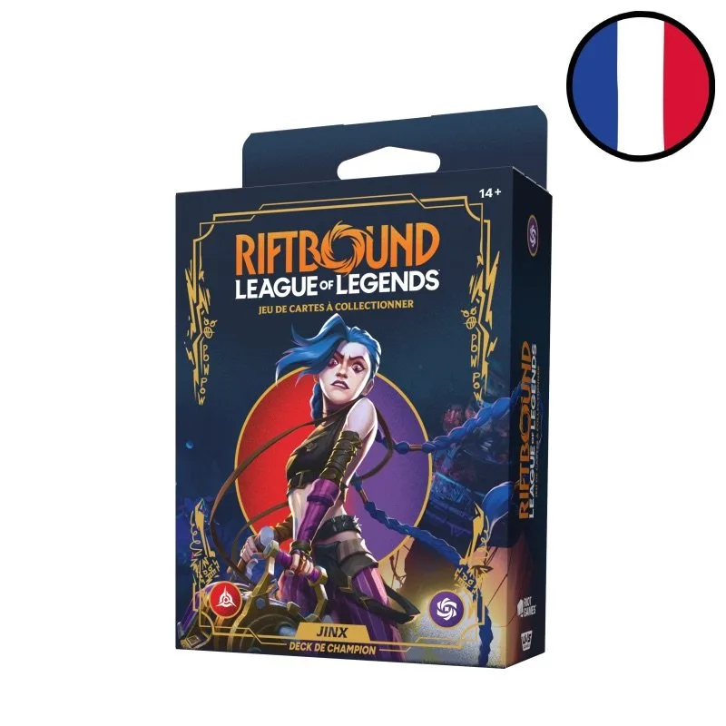 Riftbound &ndash; Deck de champion Jinx &ndash; Origines &ndash; FR