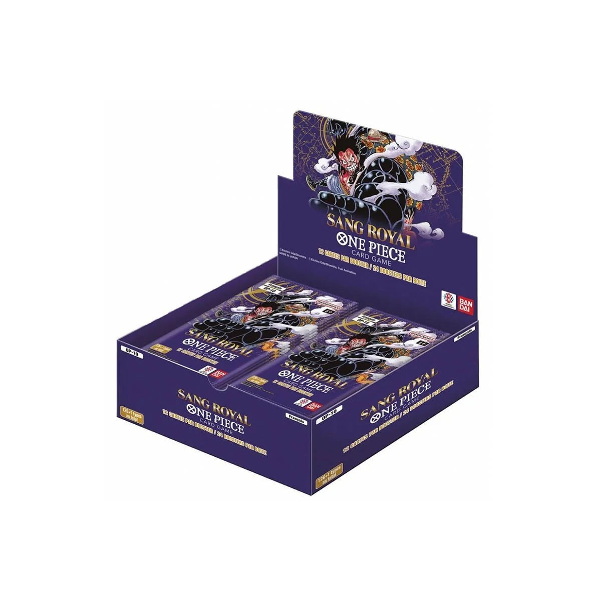 Display 24 boosters One Piece OP-10 Sang Royal (FR)
