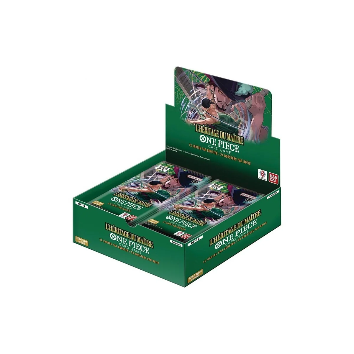 Display 24 boosters One Piece OP-12 L&rsquo;H&eacute;ritage du Ma&icirc;tre (FR)