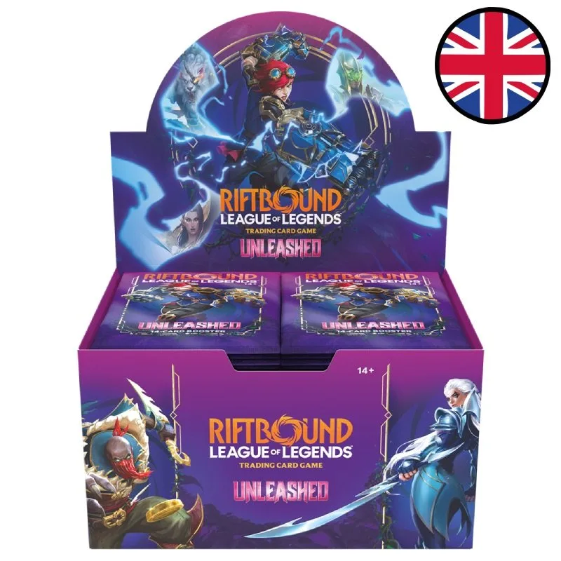 Riftbound &ndash; Display 24 boosters Unleashed &ndash; EN
