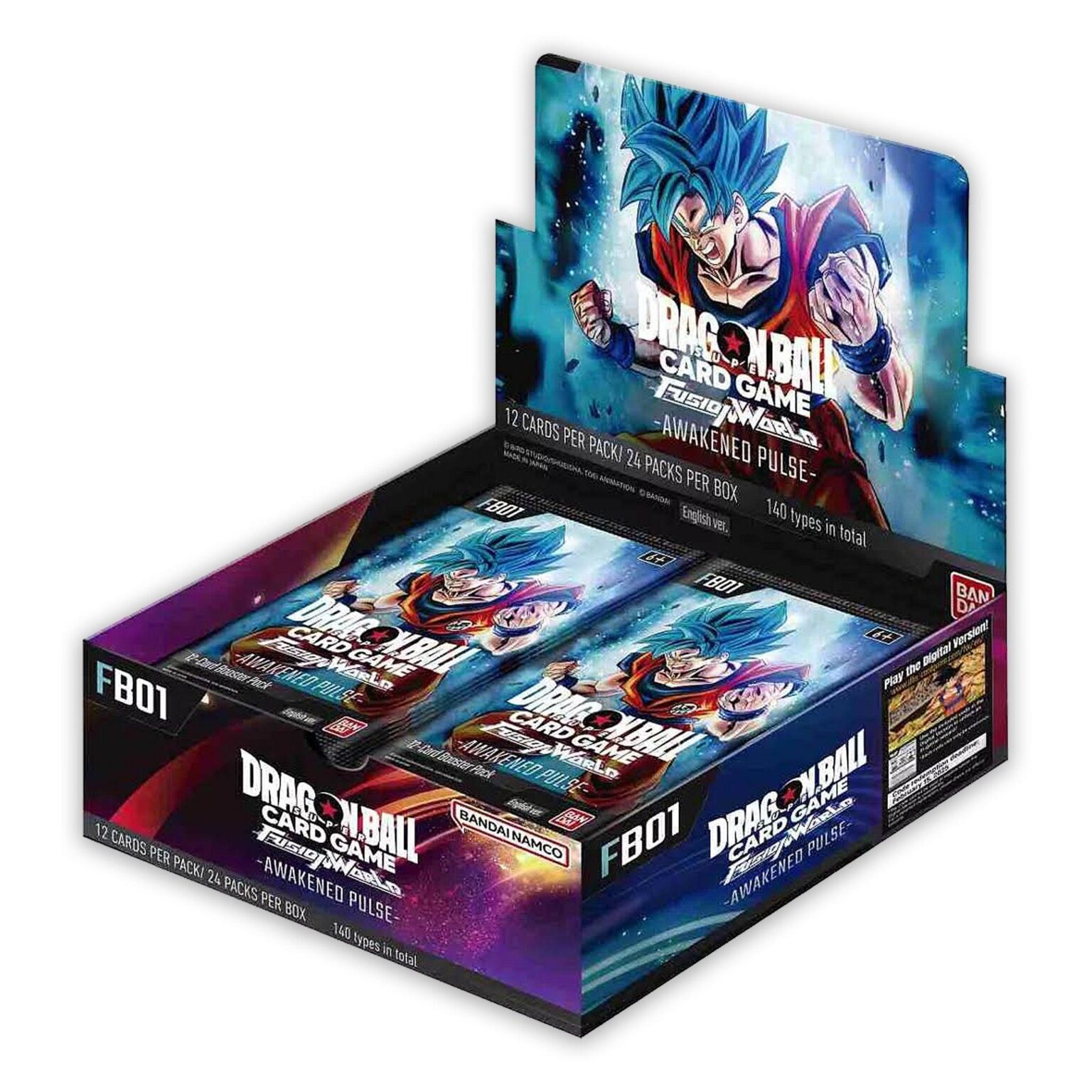Dragon Ball Fusion World &ndash; Display 24 boosters Awakened Pulse FB01 &ndash; EN
