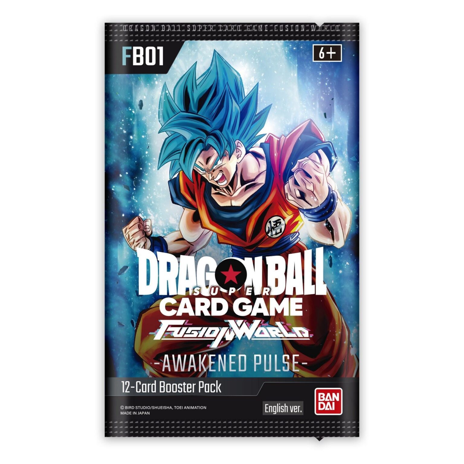 Dragon Ball Fusion World &ndash; Lot de 2 boosters Awakened Pulse FB01 &ndash; EN