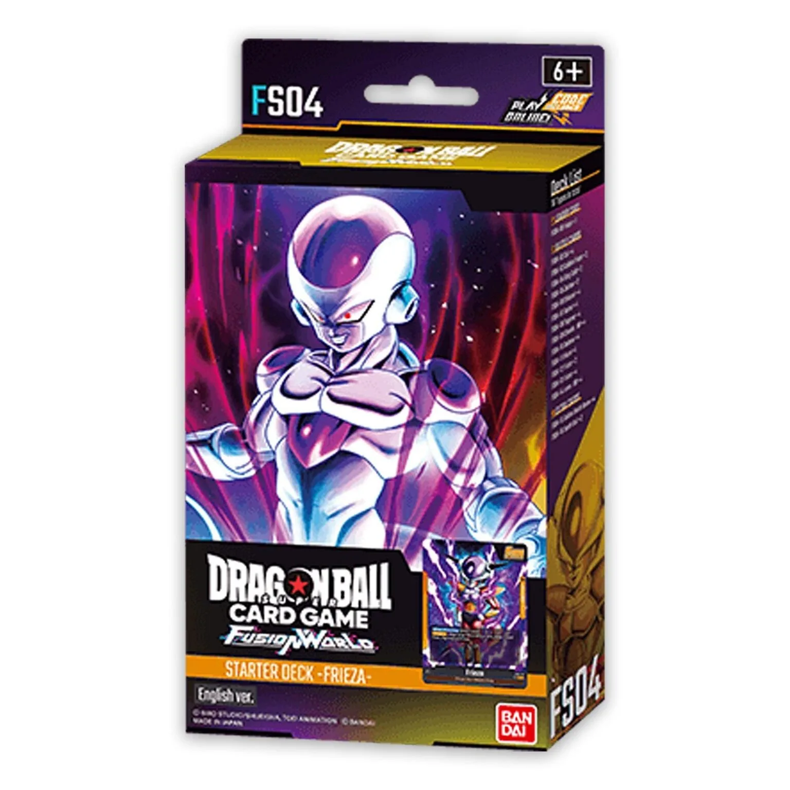 Dragon Ball Fusion World &ndash; Starter Deck Frieza FS04 &ndash; EN