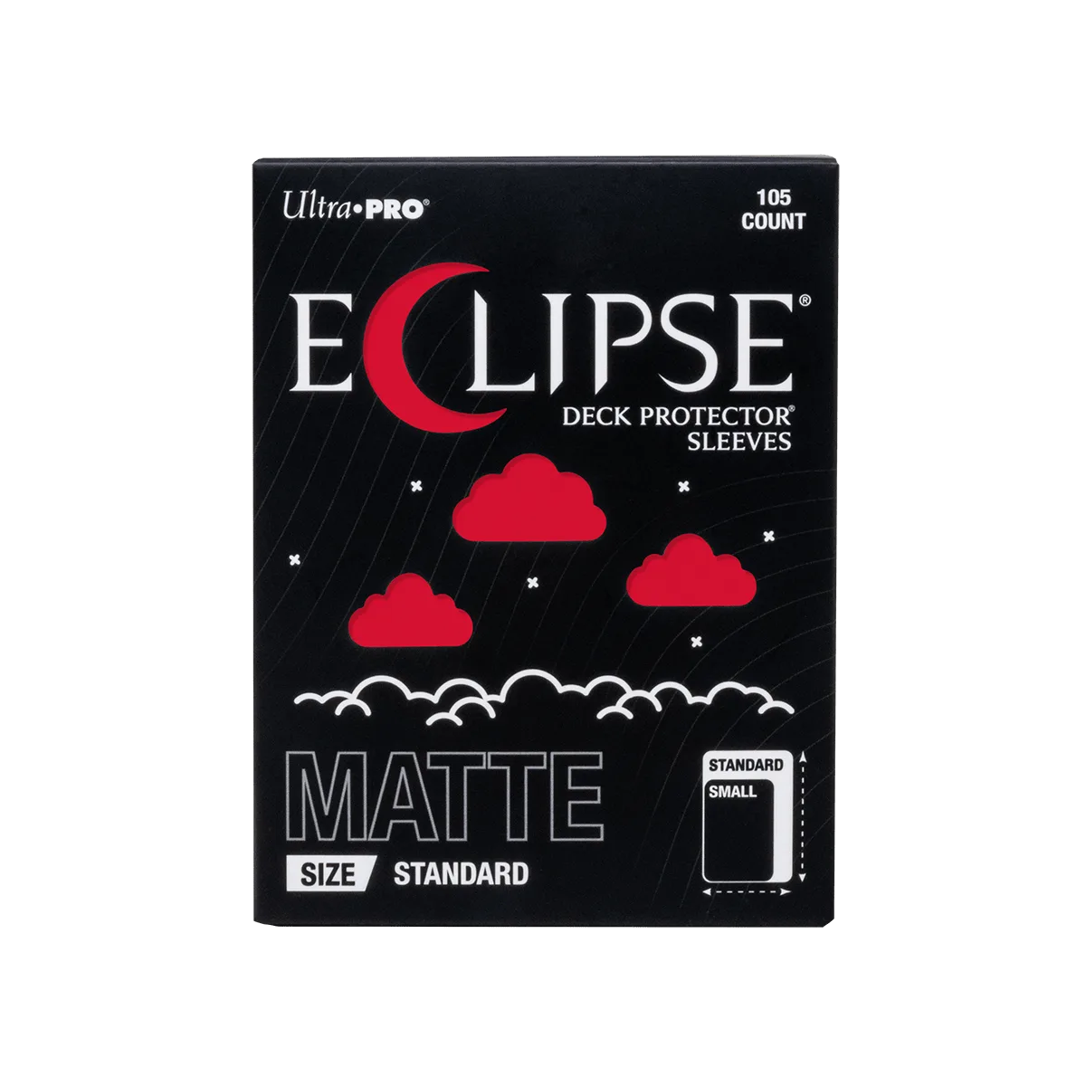 Prot&egrave;ge-cartes Ultra Pro Eclipse Matte Apple Red x105 (taille standard)