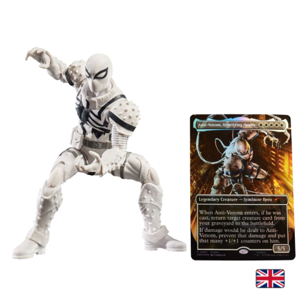 Figurine Marvel Legends Agent Anti-Venom x Magic: The Gathering - Avec Carte Exclusive