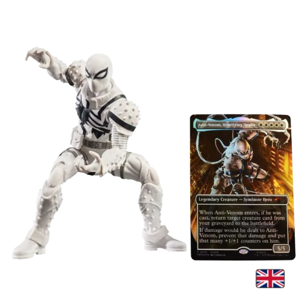 Figurine Marvel Legends Agent Anti-Venom x Magic: The Gathering - Avec Carte Exclusive