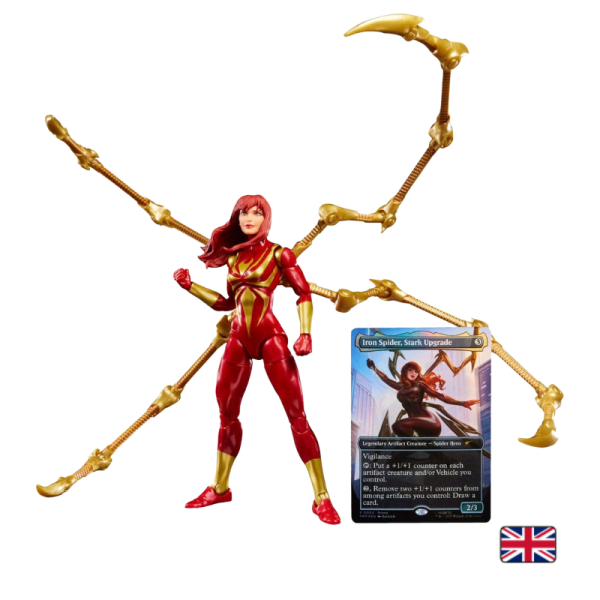 Figurine Marvel Legends Mary Jane Watson (Iron Spider) x Magic: The Gathering - Avec Carte Exclusive