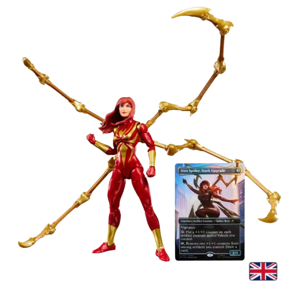 Figurine Marvel Legends Mary Jane Watson (Iron Spider) x Magic: The Gathering - Avec Carte Exclusive