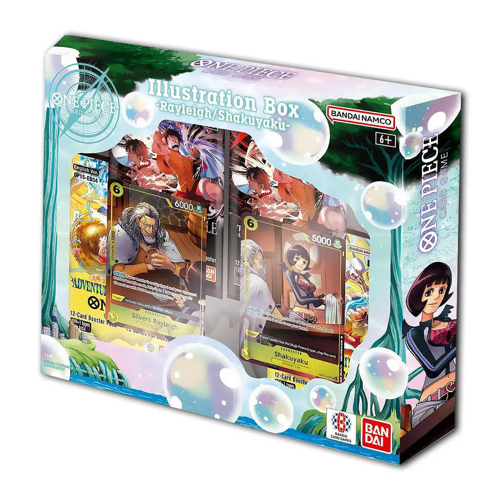 Illustration Box Vol.7 One Piece Card Game IB-07 Rayleigh / Shakuyaku (EN)