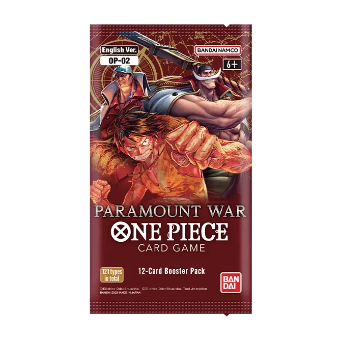 Booster One Piece Card Game OP-02 Paramount War (EN)