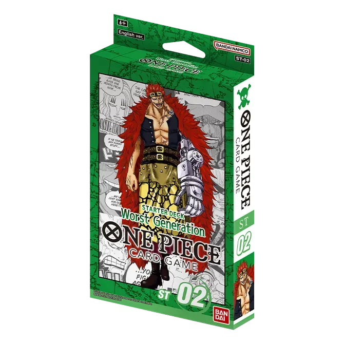 Starter Deck One Piece Card Game Worst Generation ST-02 (EN)