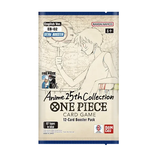 Extra Booster One Piece Card Game EB-02 Anime 25th Collection (EN)
