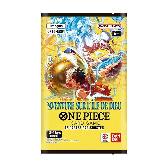 Booster One Piece Card Game OP-15 Aventure sur l'&Icirc;le de Dieu (FR)