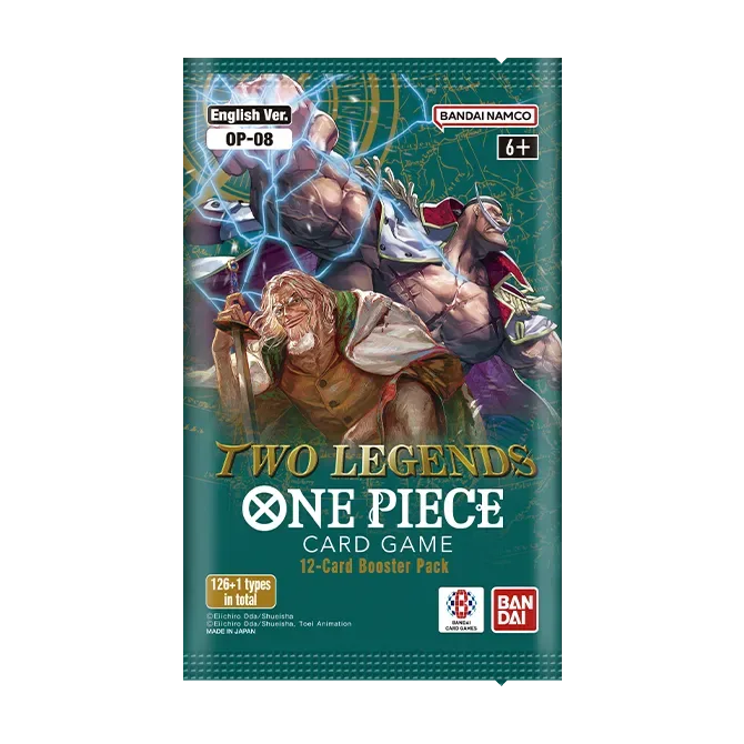 Lot de 2 &middot; Booster One Piece Card Game OP-08 Two Legends (EN)
