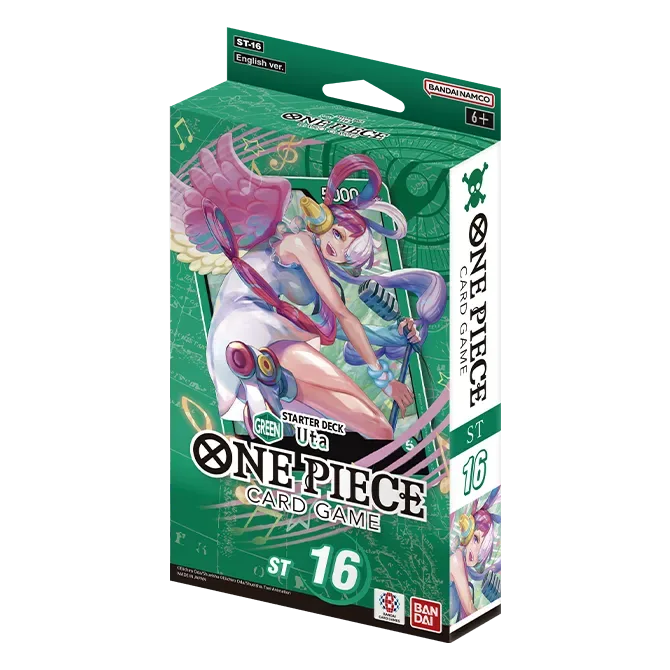Starter Deck One Piece Card Game Green Uta ST-16 (EN)