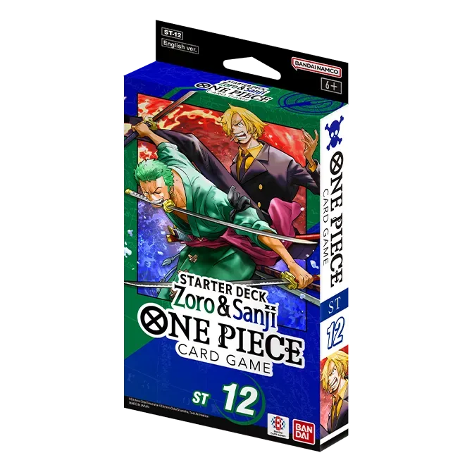 Starter Deck One Piece Card Game Zoro and Sanji ST-12 (EN)