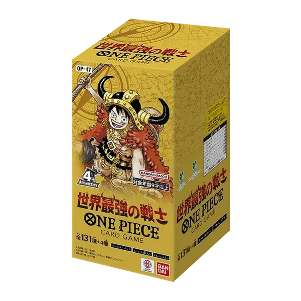 Display 24 boosters One Piece Card Game OP-17 The World's Strongest Warriors (JP)