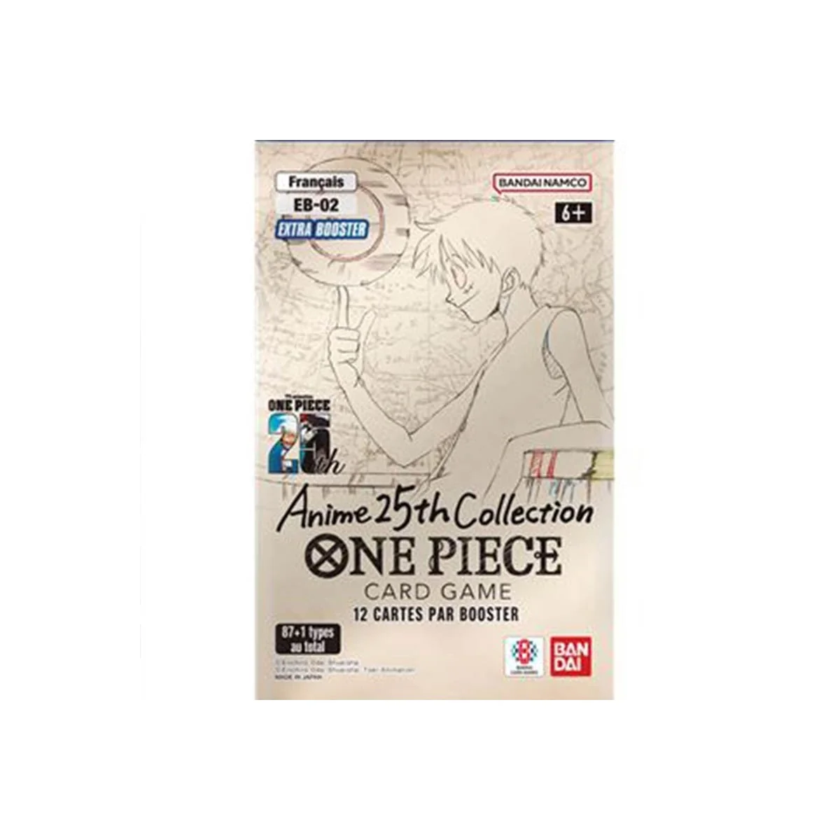 Lot de 2 &middot; Booster sous blister One Piece EB-02 Anime 25th Collection (FR)