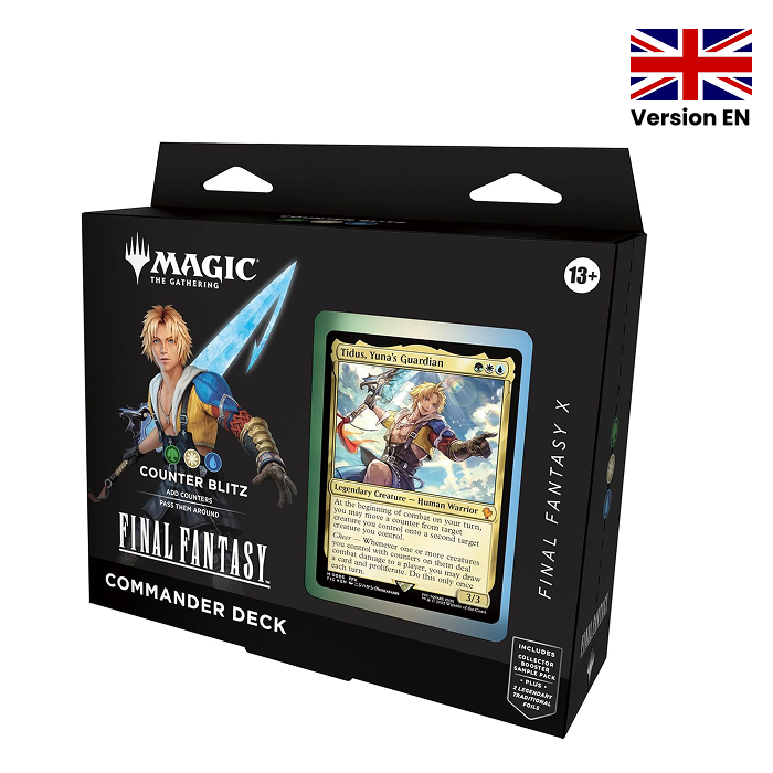 Deck Commander Magic Final Fantasy &ndash; Blitz de marqueurs (EN)