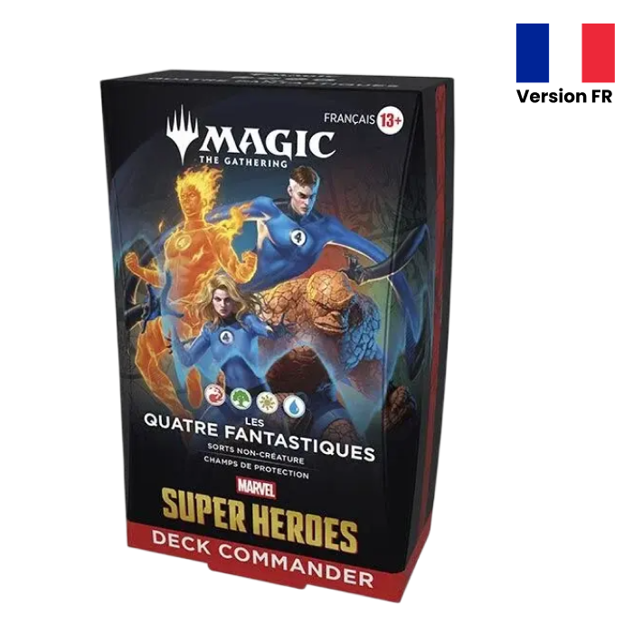 Deck Commander Magic Marvel Super Heroes &ndash; Les Quatre Fantastiques (FR)