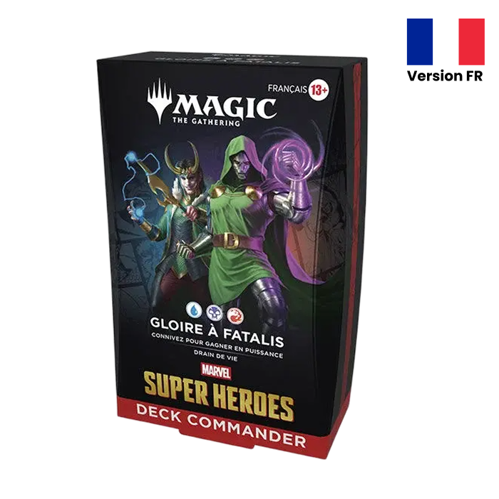 Deck Commander Magic Marvel Super Heroes &ndash; Gloire &agrave; Fatalis (FR)