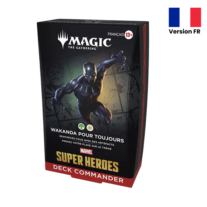 Deck Commander Magic Marvel Super Heroes &ndash; Wakanda pour toujours (FR)