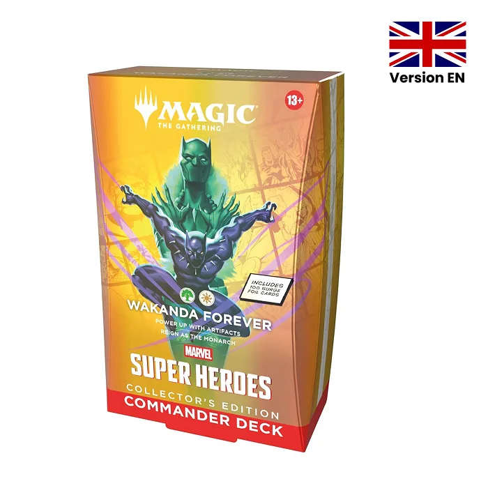 Deck Commander Magic &mdash; Collector's - Marvel Super Heroes - Wakanda pour toujours (Black Panther) (EN)