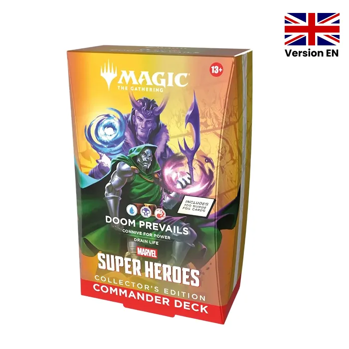 Deck Commander Magic &mdash; Collector's - Marvel Super Heroes - Gloire &agrave; Fatalis (Doom) (EN)