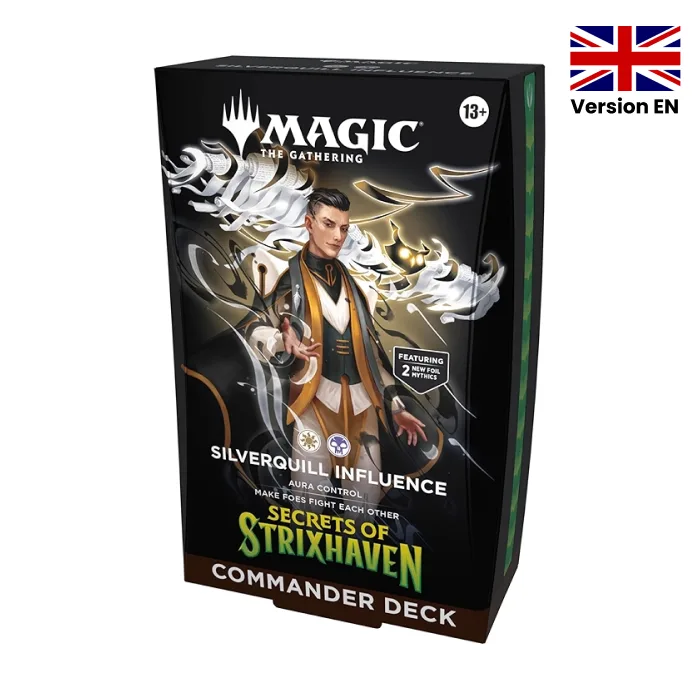 Deck Commander Magic &mdash; Silverquill Influence - Secrets of Strixhaven (EN)
