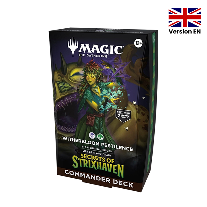 Deck Commander Magic &mdash; Witherbloom Pestilence - Secrets of Strixhaven (EN)