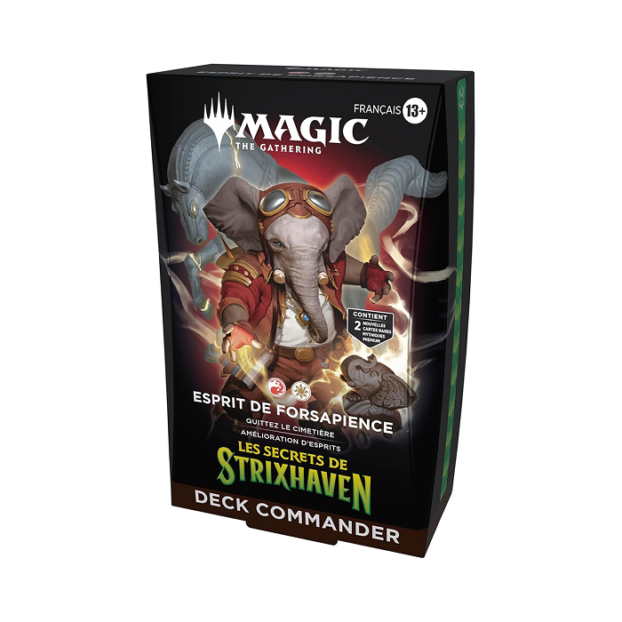 Deck Commander Magic &mdash; Esprit de Forsapience - Les Secrets de Strixhaven (FR)