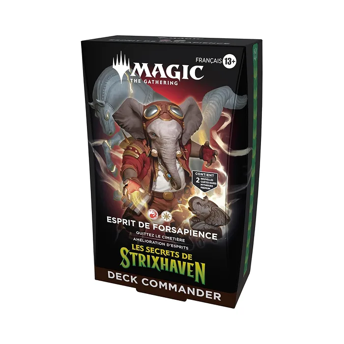 Deck Commander Magic &mdash; Esprit de Forsapience - Les Secrets de Strixhaven (FR)
