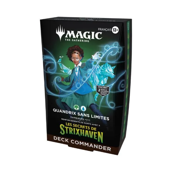 Deck Commander Magic &mdash; Quandrix sans limites - Les Secrets de Strixhaven (FR)