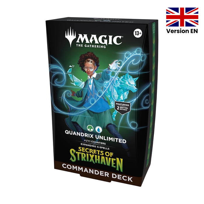 Deck Commander Magic &mdash; Quandrix Unlimited - Secrets of Strixhaven (EN)