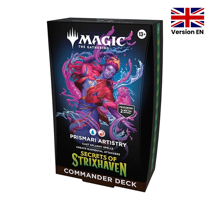 Deck Commander Magic &mdash; Prismari Artistry - Secrets of Strixhaven (EN)